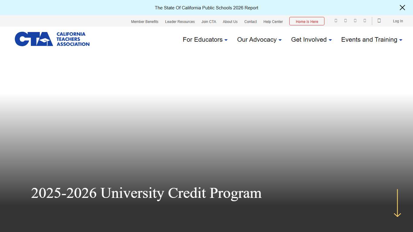 2025-2026 University Credit Program - California Teachers Association